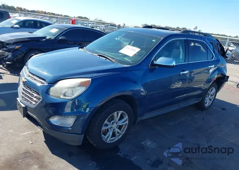 2016 Chevrolet Equinox Lt из США, поврежденный, VIN 2GNFLFE31G6309265